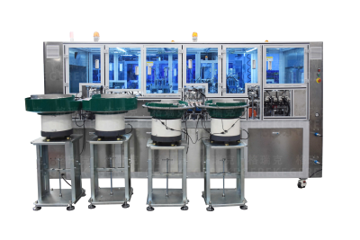 格瑞克機械 全自動(dòng)組裝醫療化妝品鋁蓋插管一體化機械設備