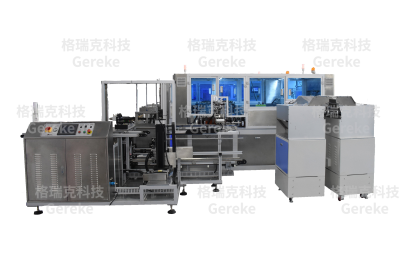 格瑞克機械 全自動(dòng)真空醫用凝膠噴霧泵鼻噴泵芯組裝檢測一體機